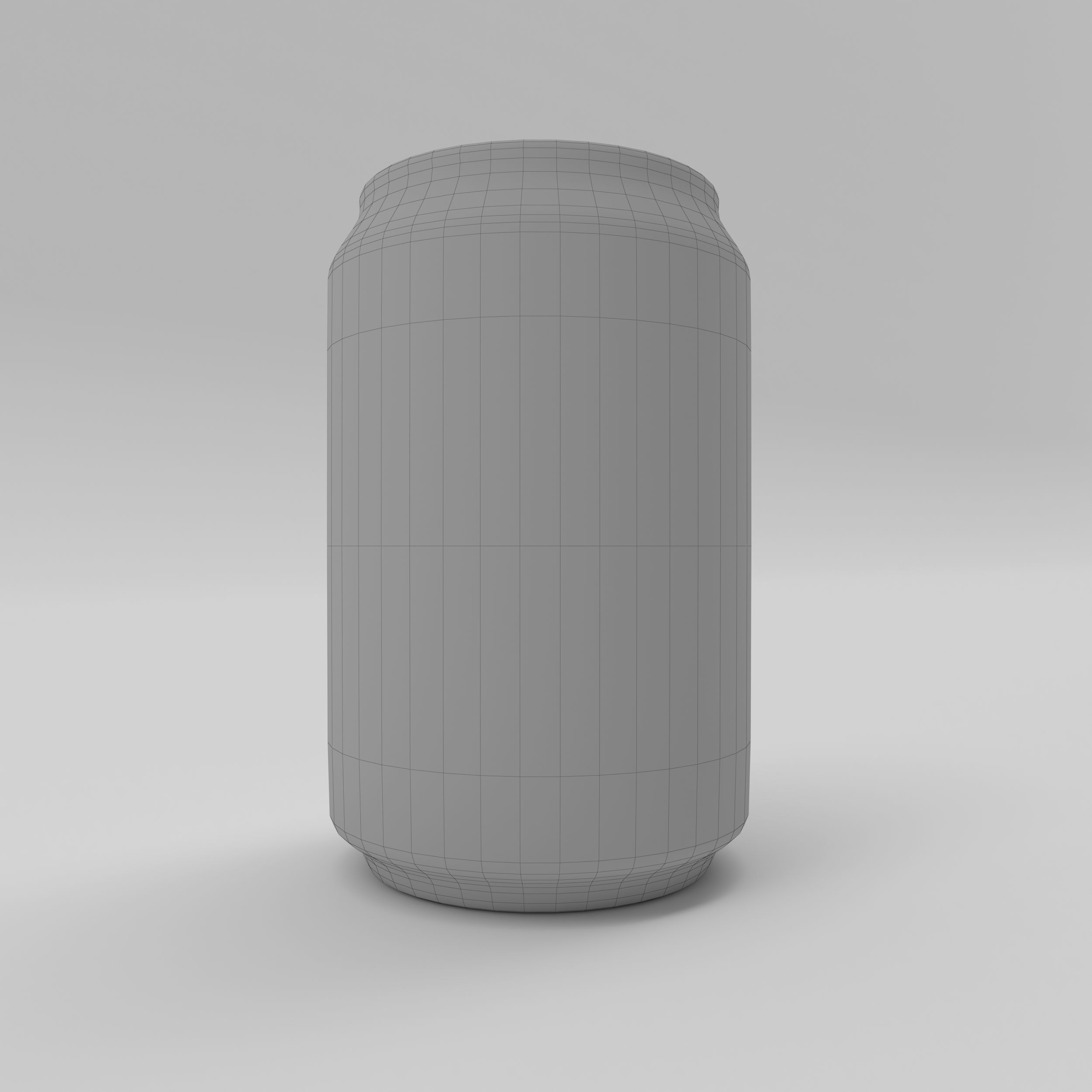 Bottle Coca-cola 2 Low-poly 3D model_1