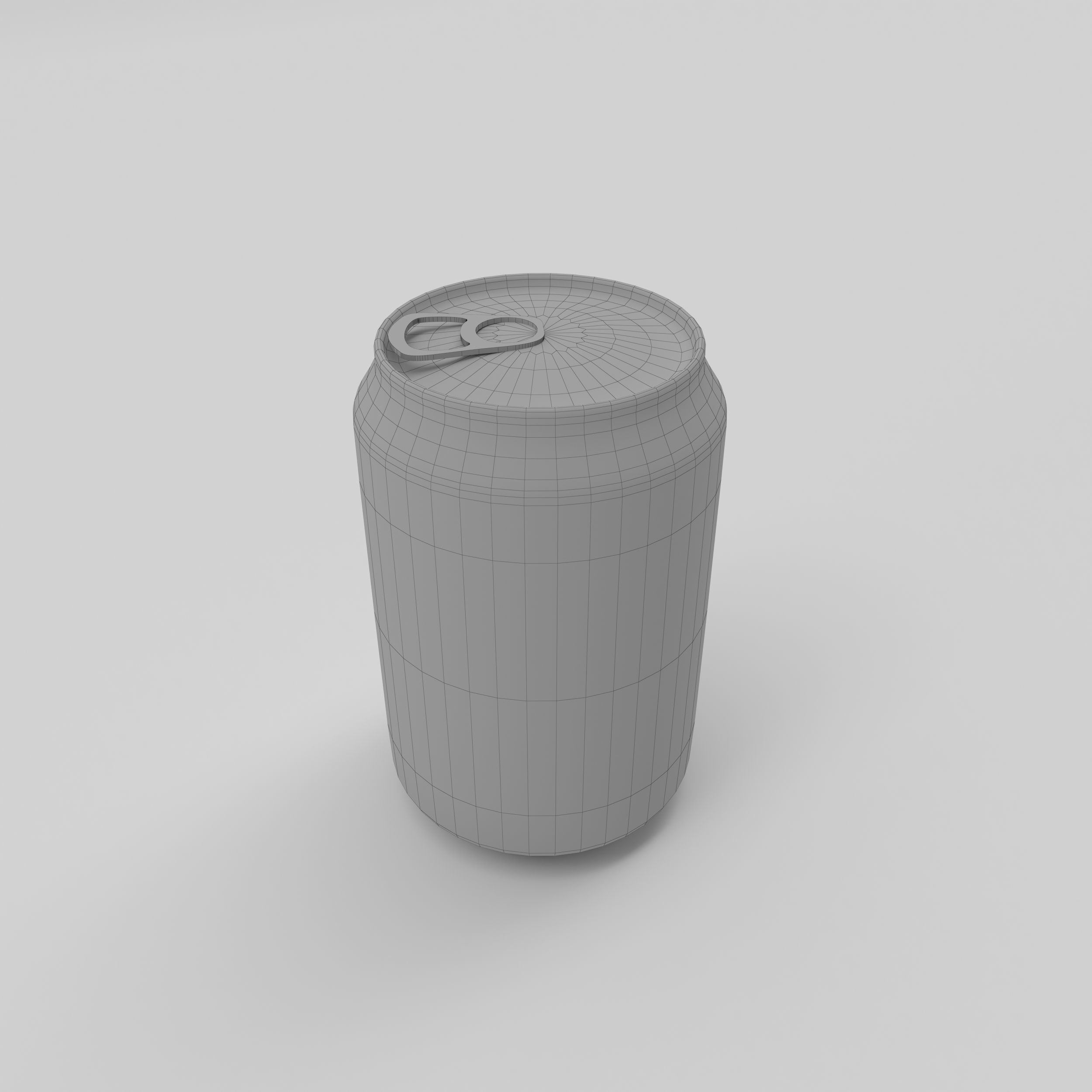 Bottle Coca-cola 2 Low-poly 3D model_9