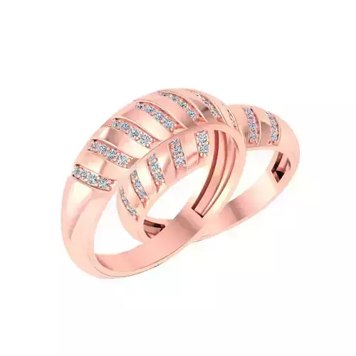 Couple bands 3D print model