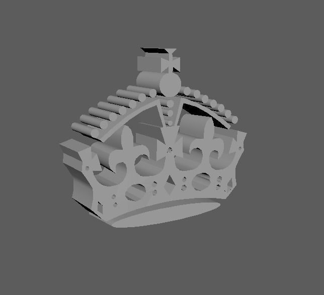 Traditional British Telephone box Low-poly 3D model_3