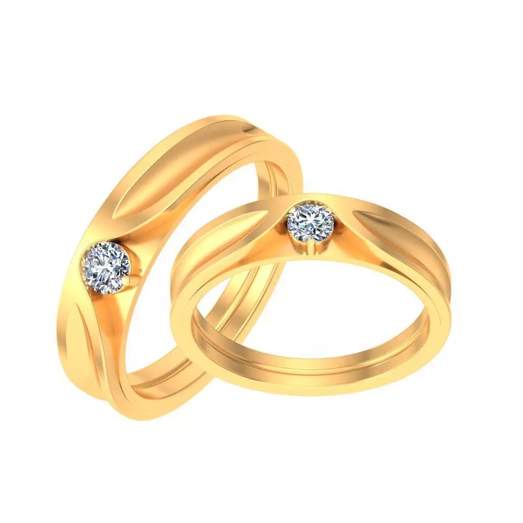 Couple bands 3D print model_0