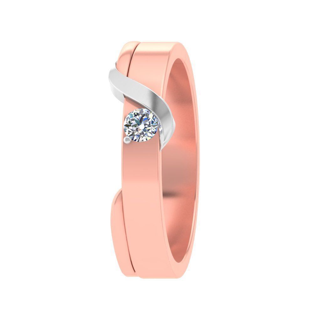 Couple bands 3D print model_3