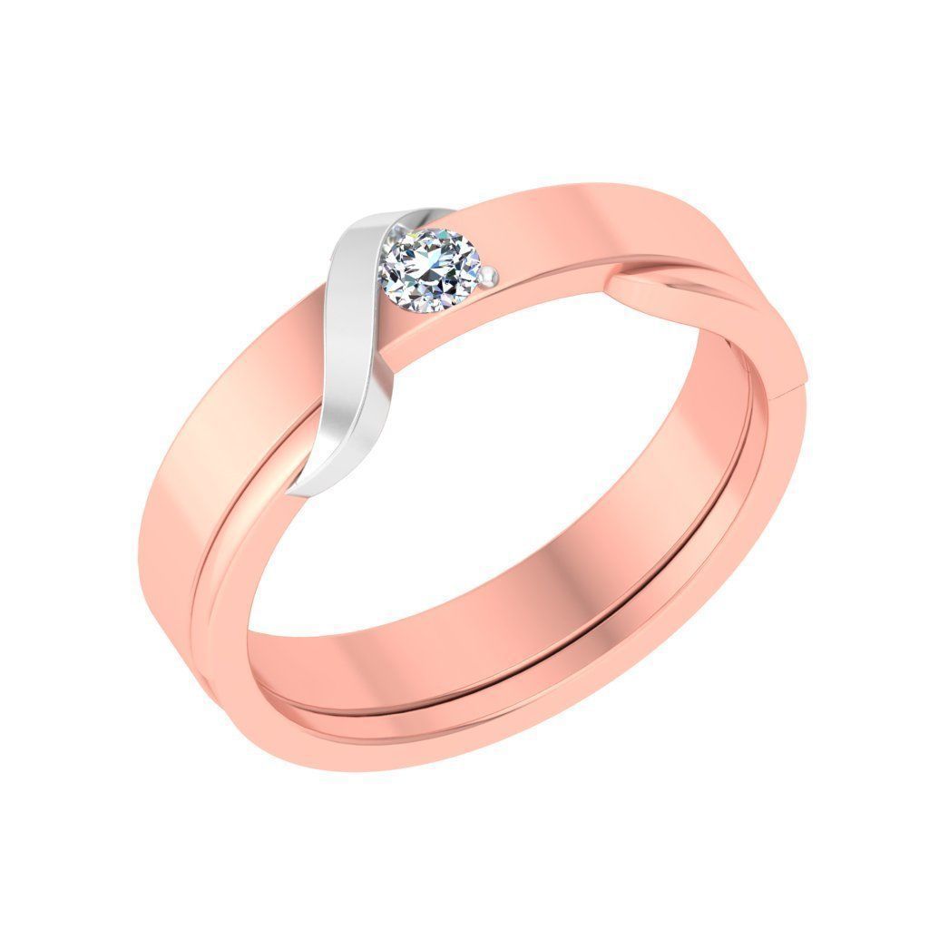 Couple bands 3D print model_5