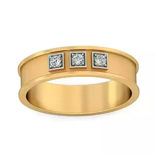 Band ring 3D print model
