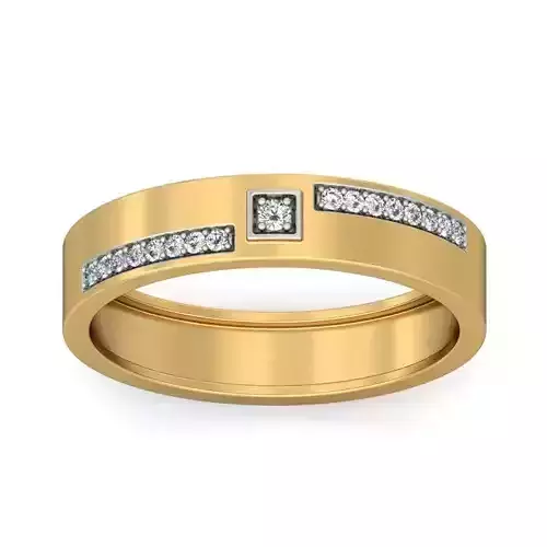 Band ring 3D print model