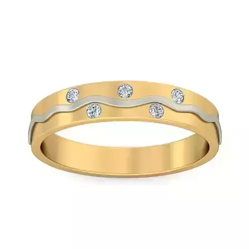 Band ring 3D print model