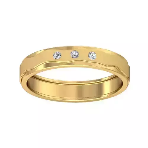 Band ring 3D print model