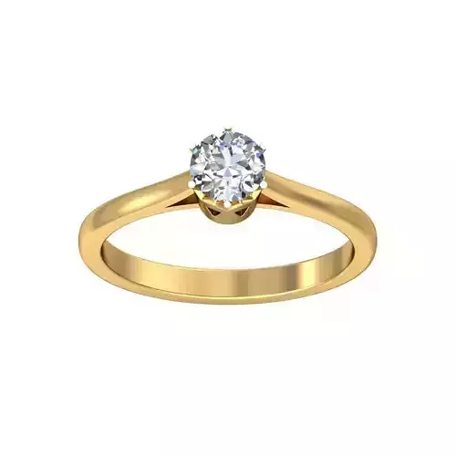 Solitaire ring