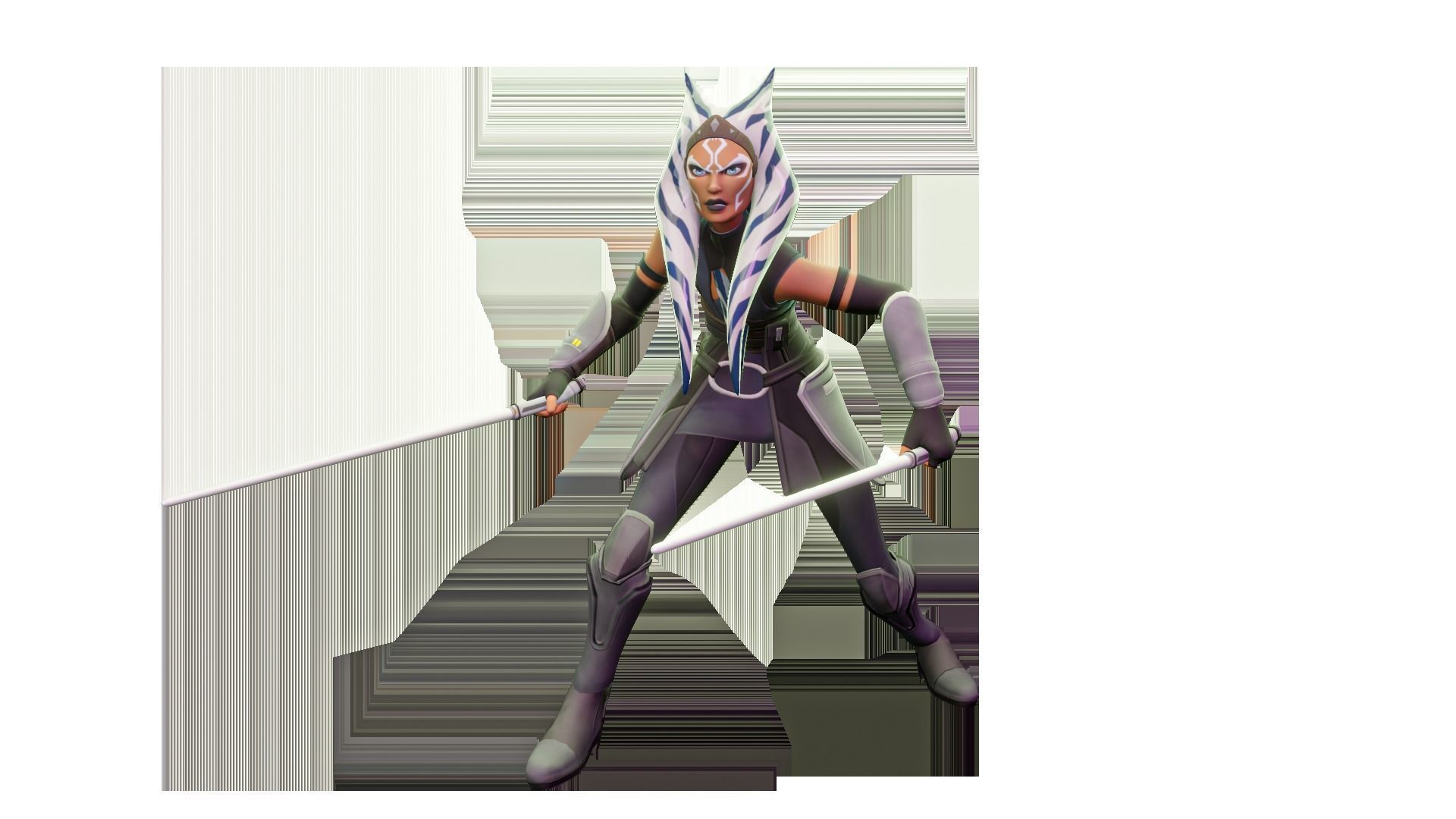 Ahsoka Tano Rig Blender 3D model_27