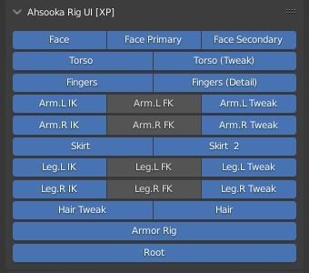 Ahsoka Tano Rig Blender 3D model_31