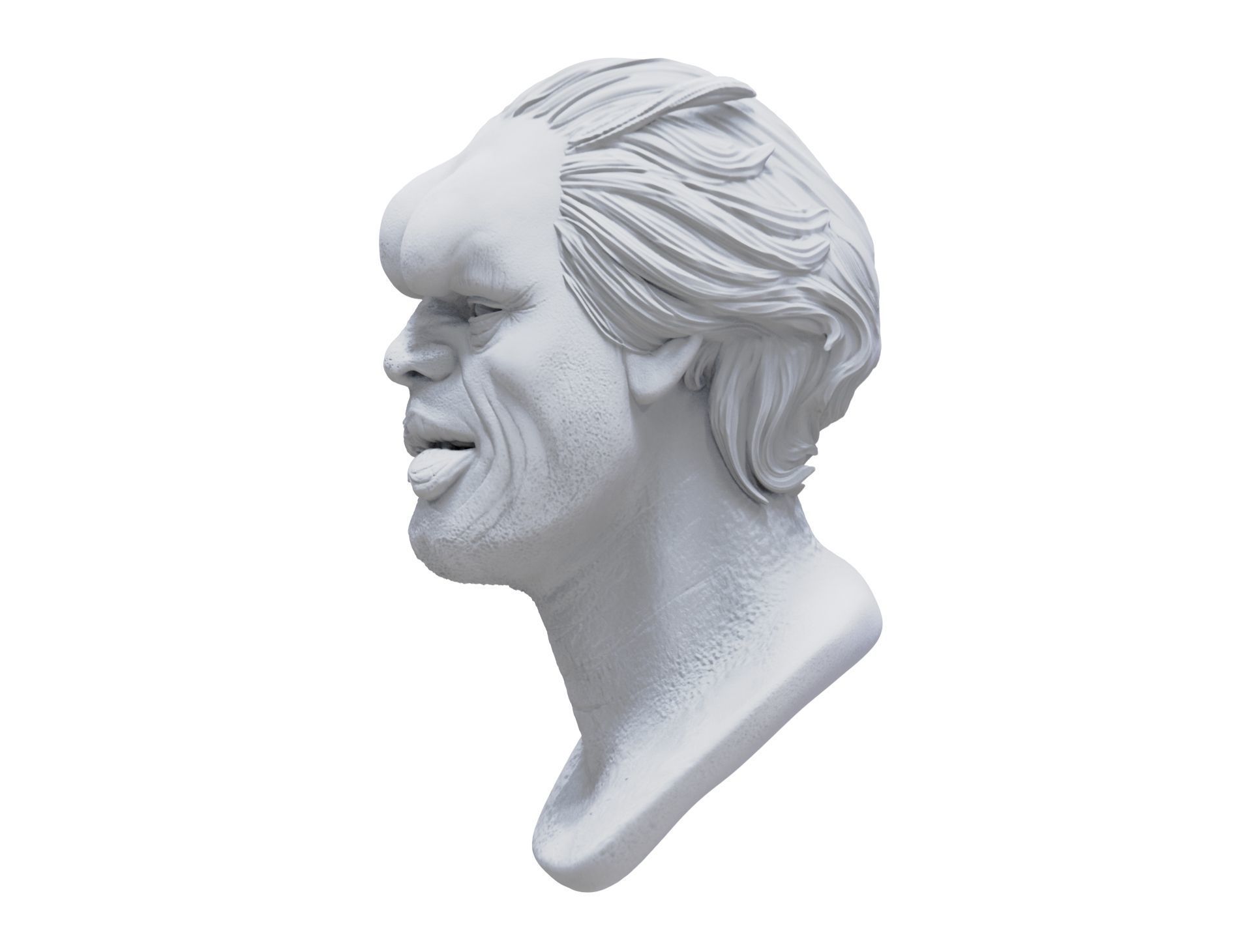 The Elephant man 3D model 3D printable | CGTrader