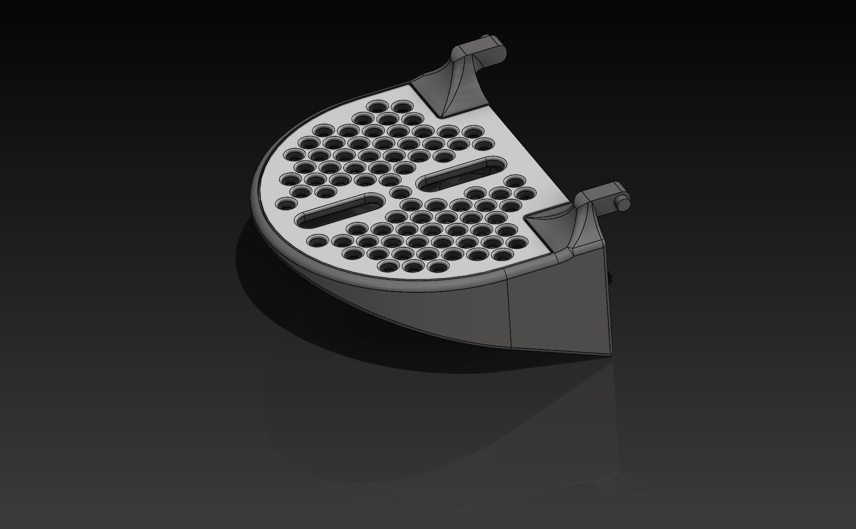 Nescafe DeLonghi Tray Replacement 3D print model_2