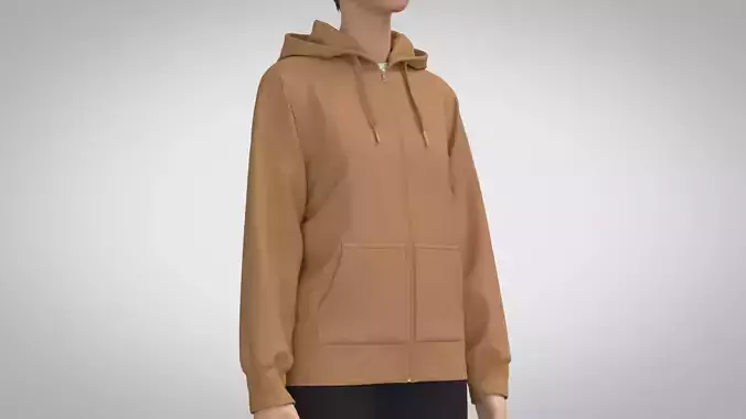 Zip-up Hoodie