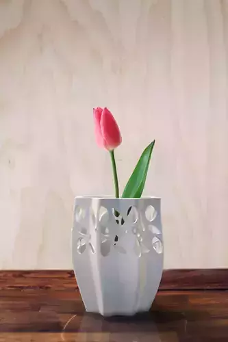 Stylized vase for 3D Printing