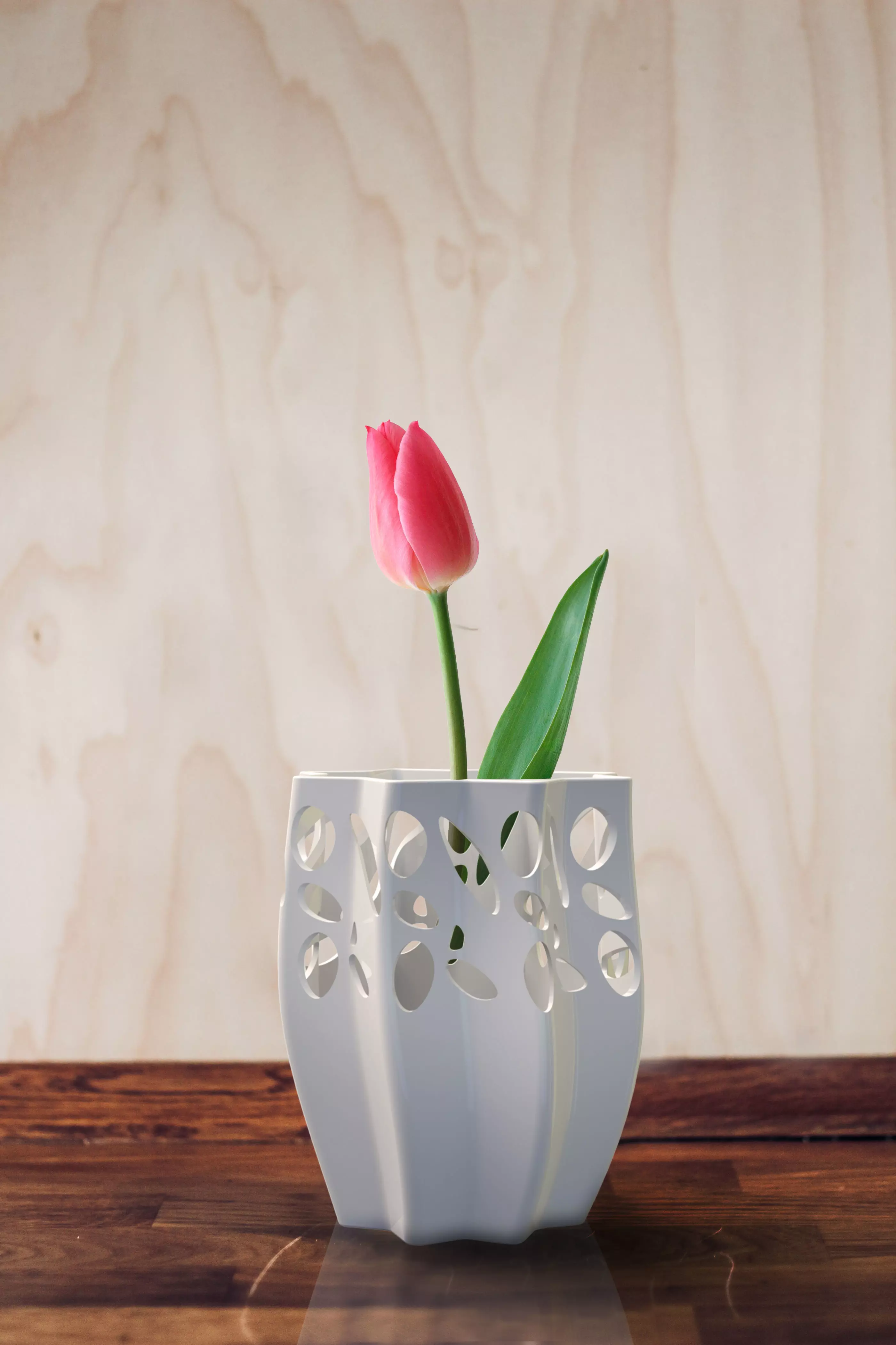 Stylized vase for 3D Printing Free 3D print model