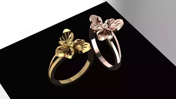 flower ring for women