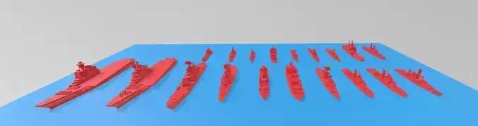 soviet naval package 3D print model