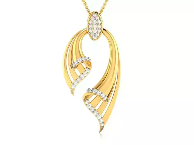 Women Pendant 3dm Render Detail