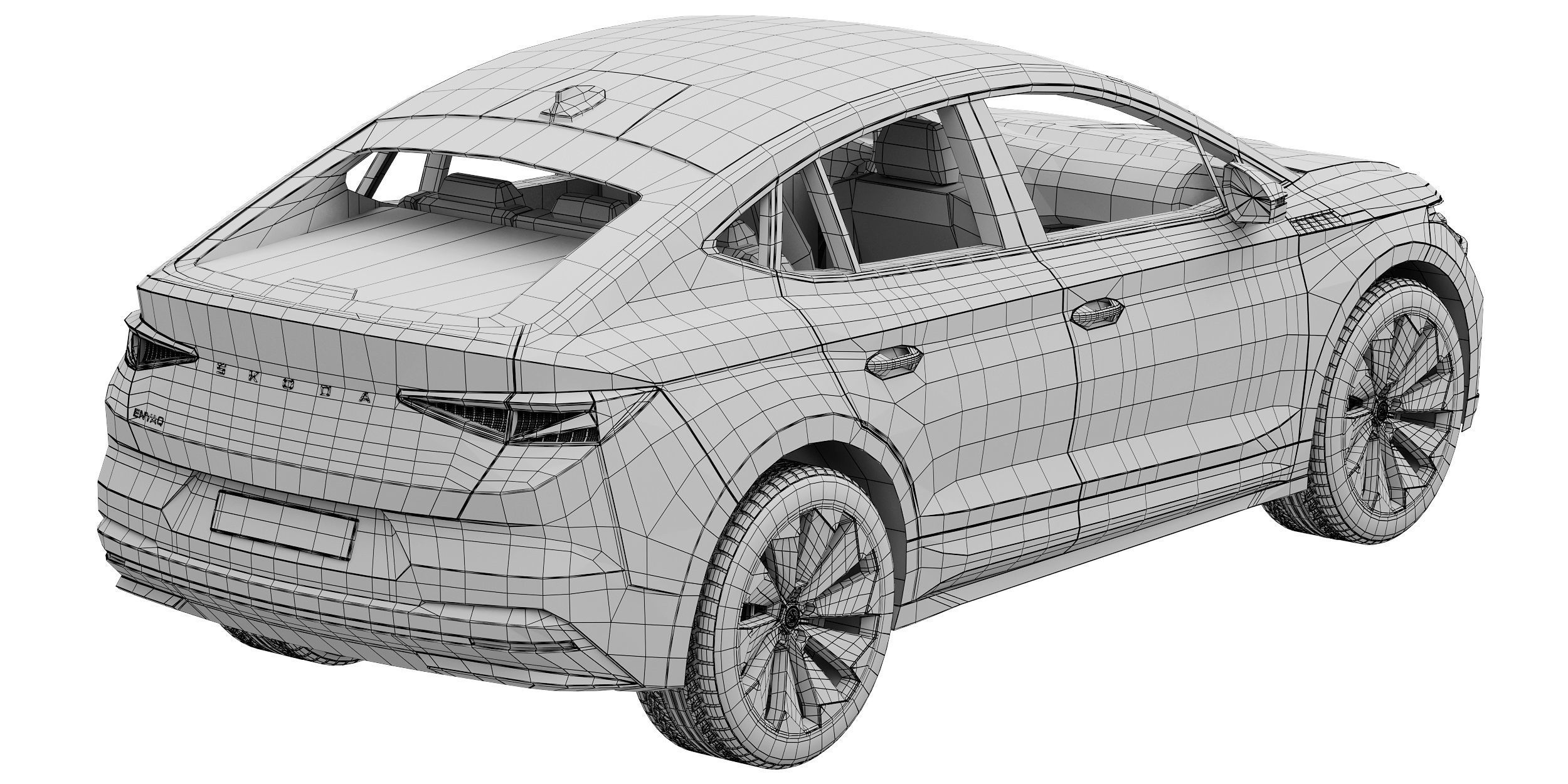 Skoda Enyaq Coupe iV 3D model_21