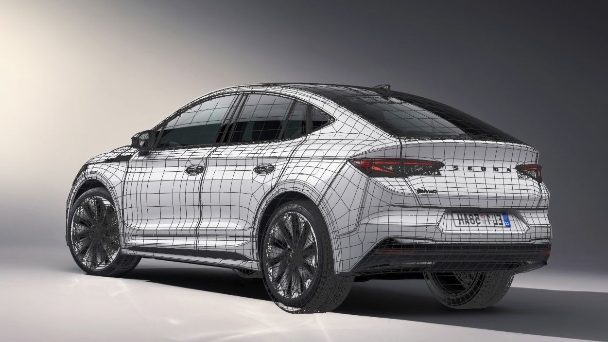 Skoda Enyaq Coupe iV 3D model_14