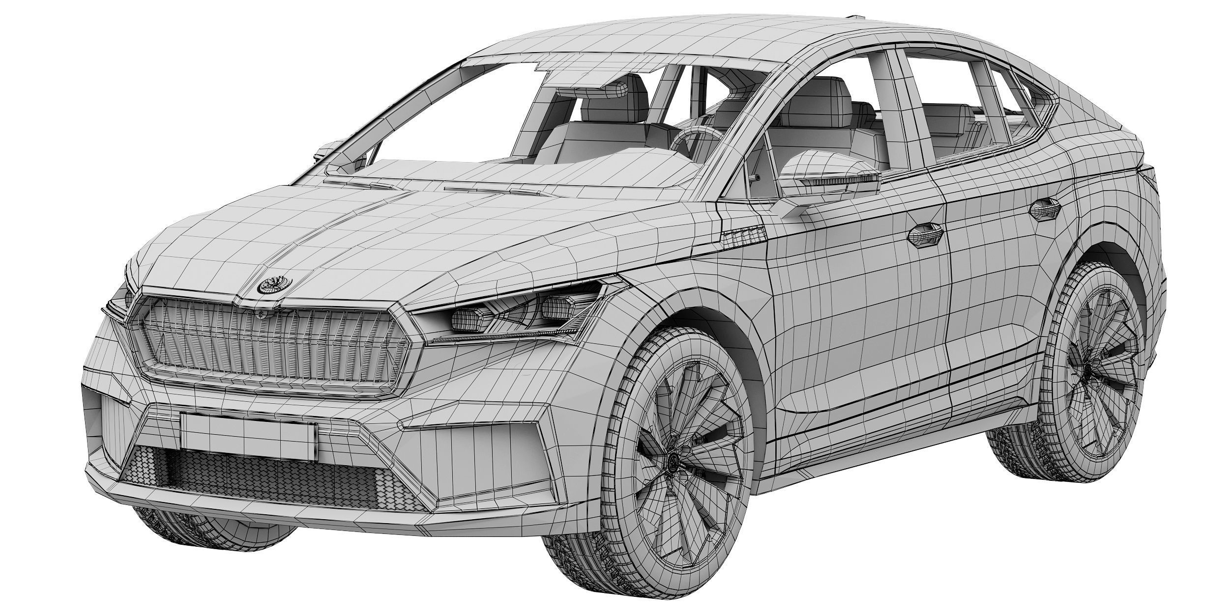 Skoda Enyaq Coupe iV 3D model_17