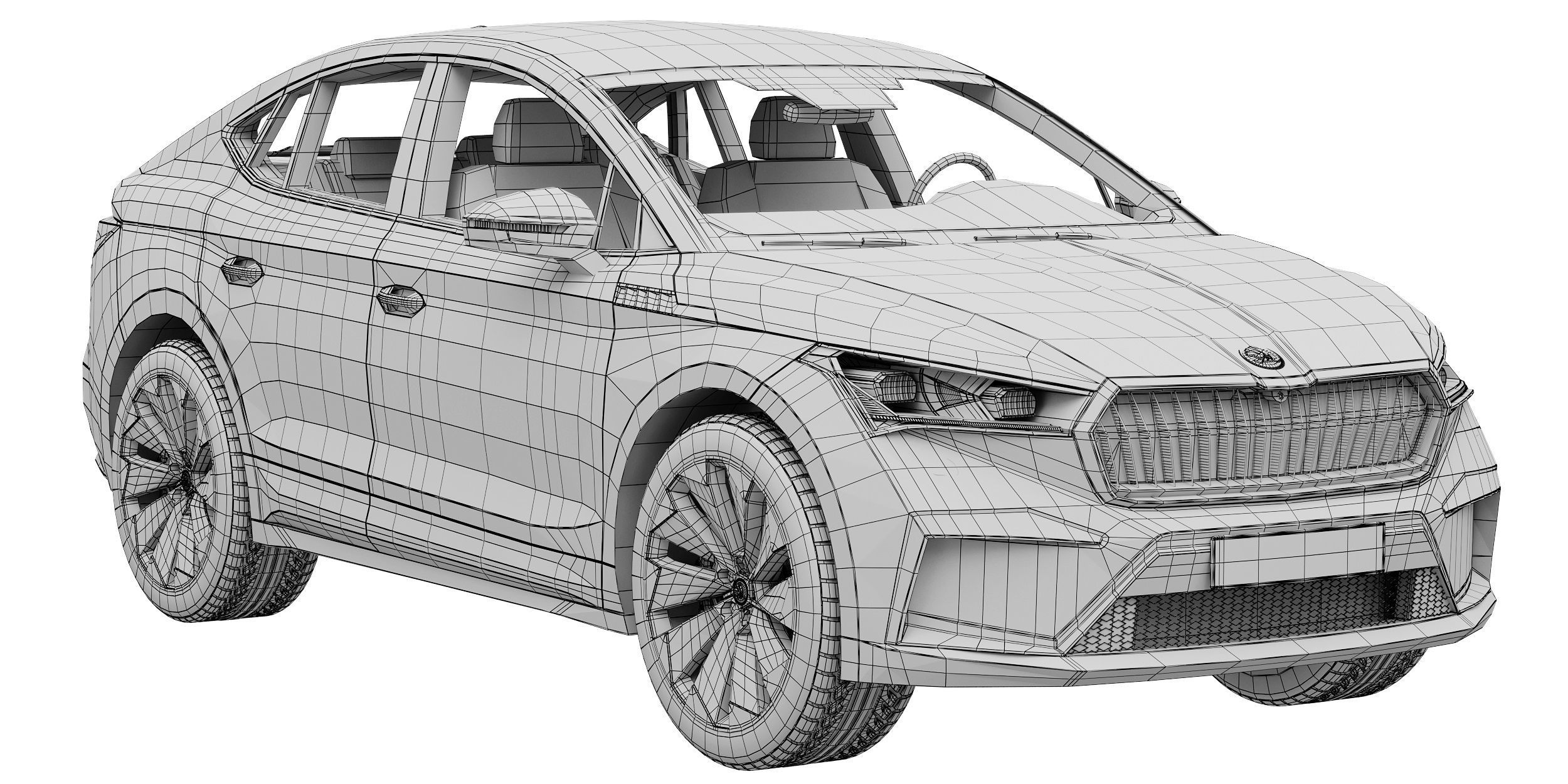 Skoda Enyaq Coupe iV 3D model_18