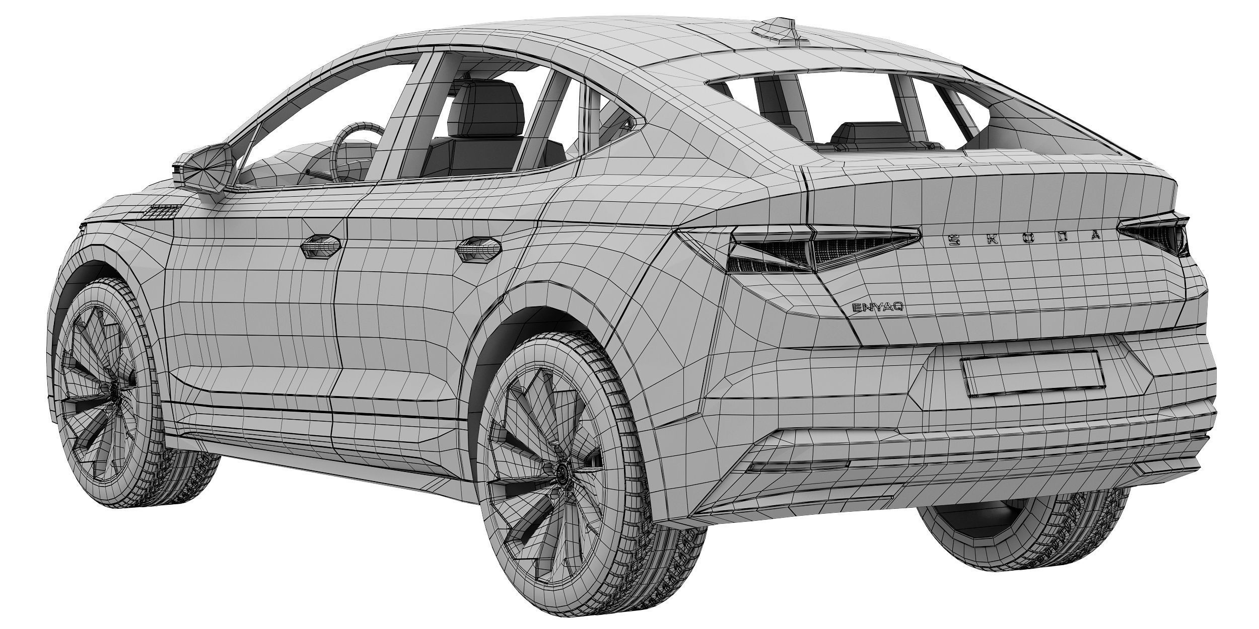 Skoda Enyaq Coupe iV 3D model_19