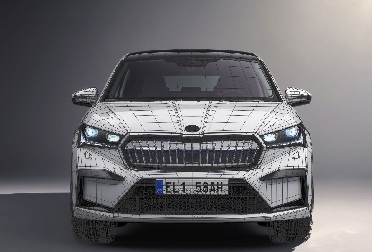Skoda Enyaq Coupe iV 3D model_15
