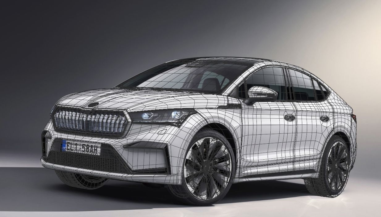 Skoda Enyaq Coupe iV 3D model_13