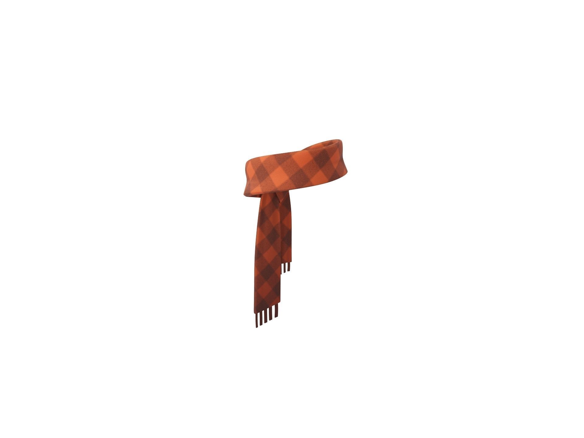Tweed Scarf 3D model_6