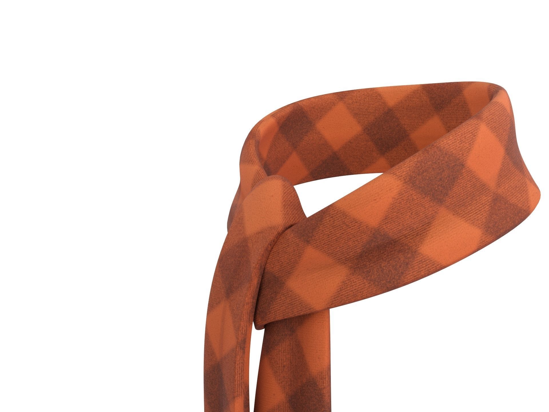 Tweed Scarf 3D model_8