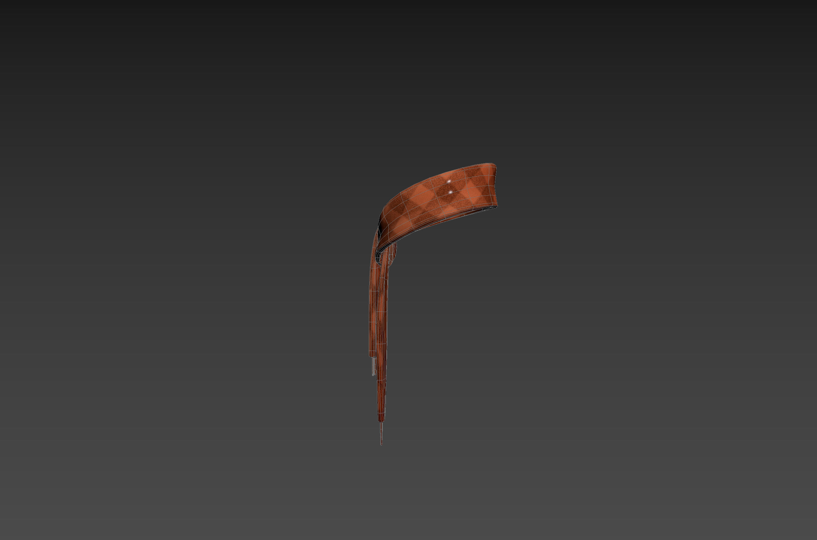 Tweed Scarf 3D model_19