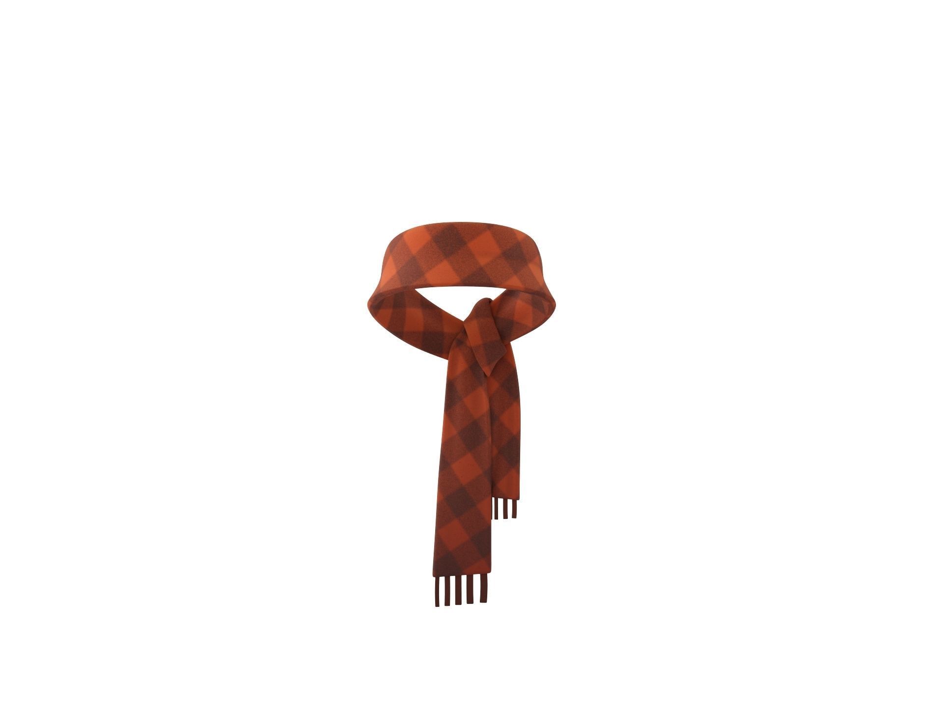 Tweed Scarf 3D model_5