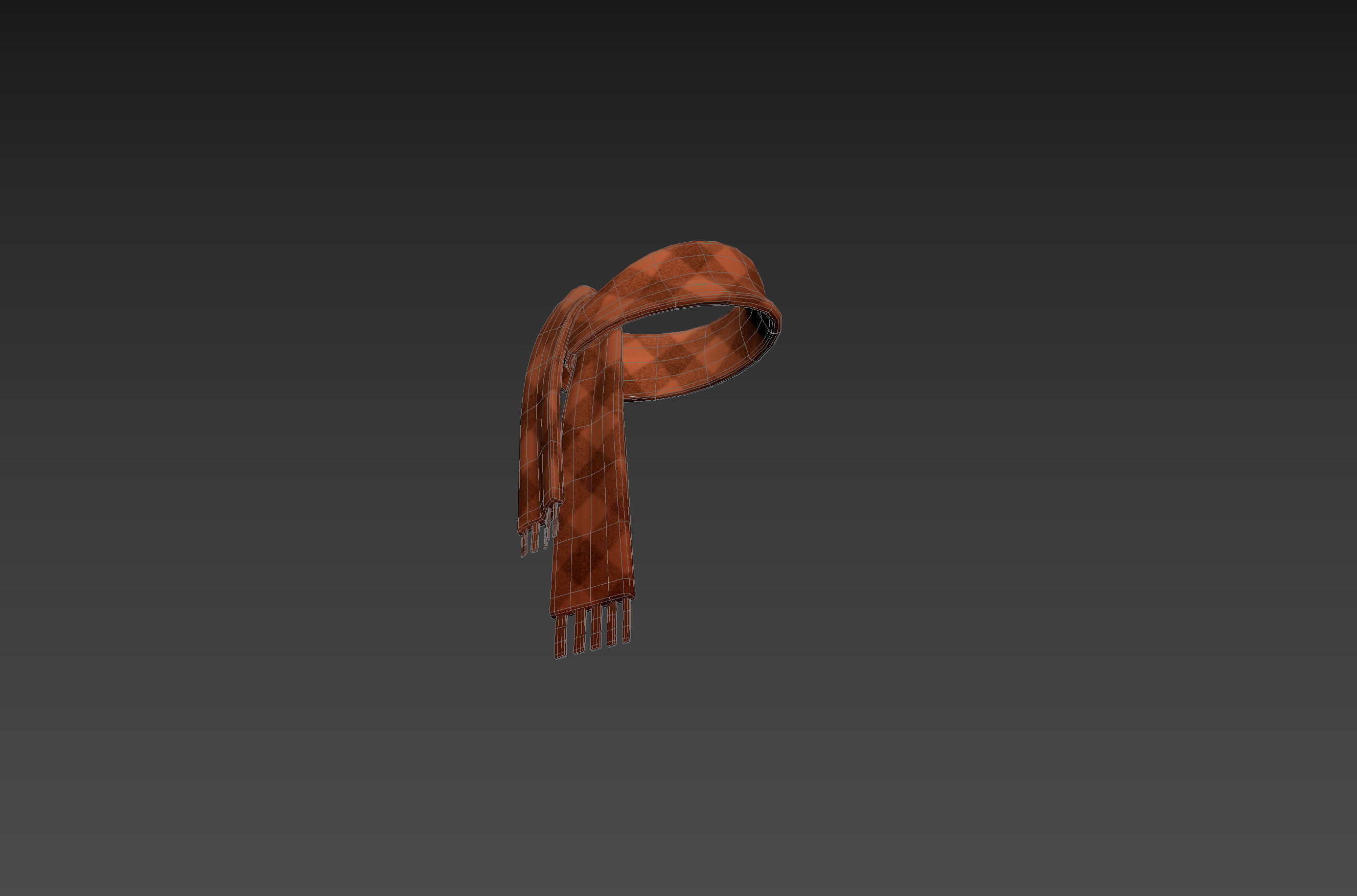 Tweed Scarf 3D model_21