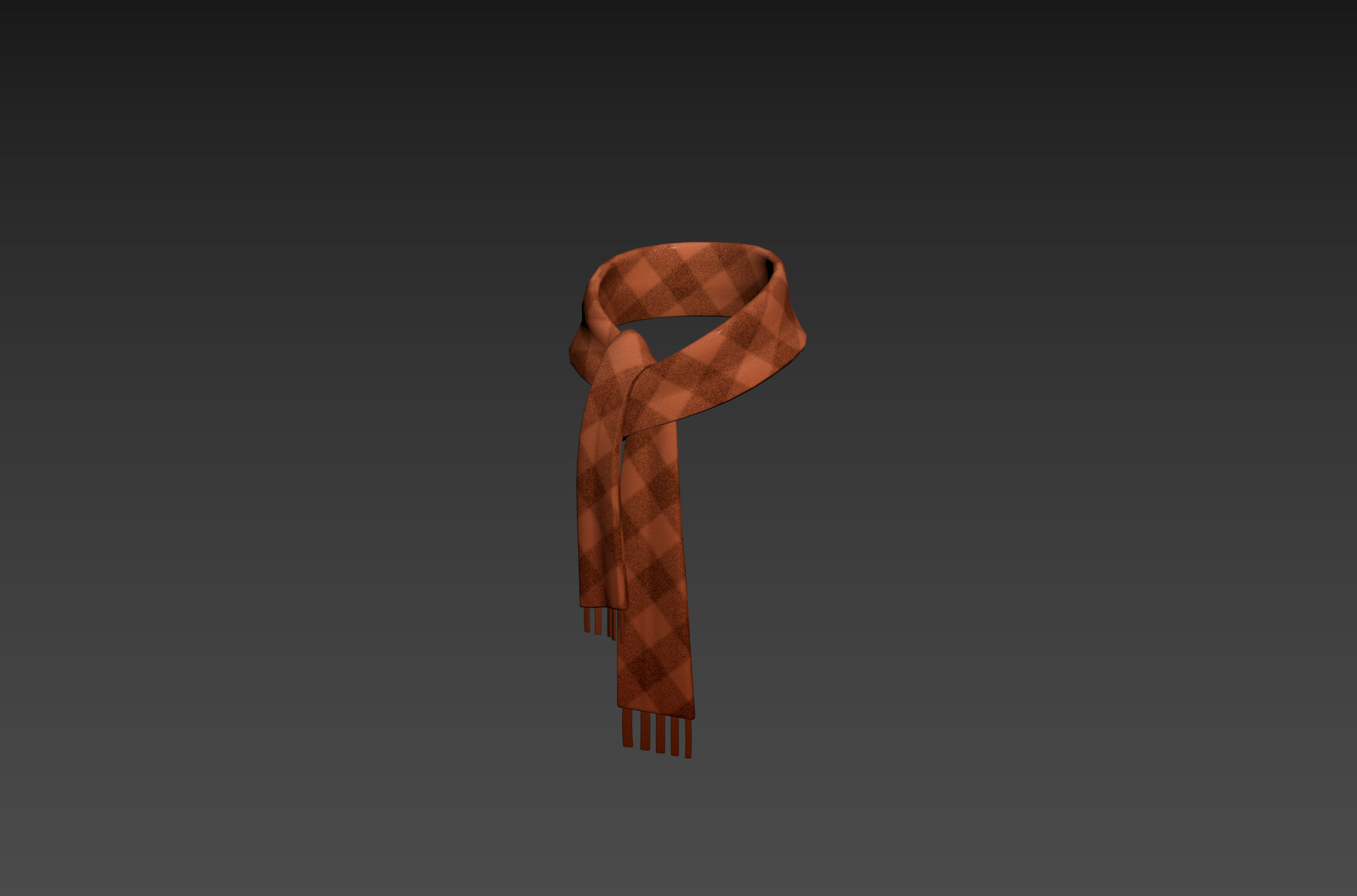 Tweed Scarf 3D model_10