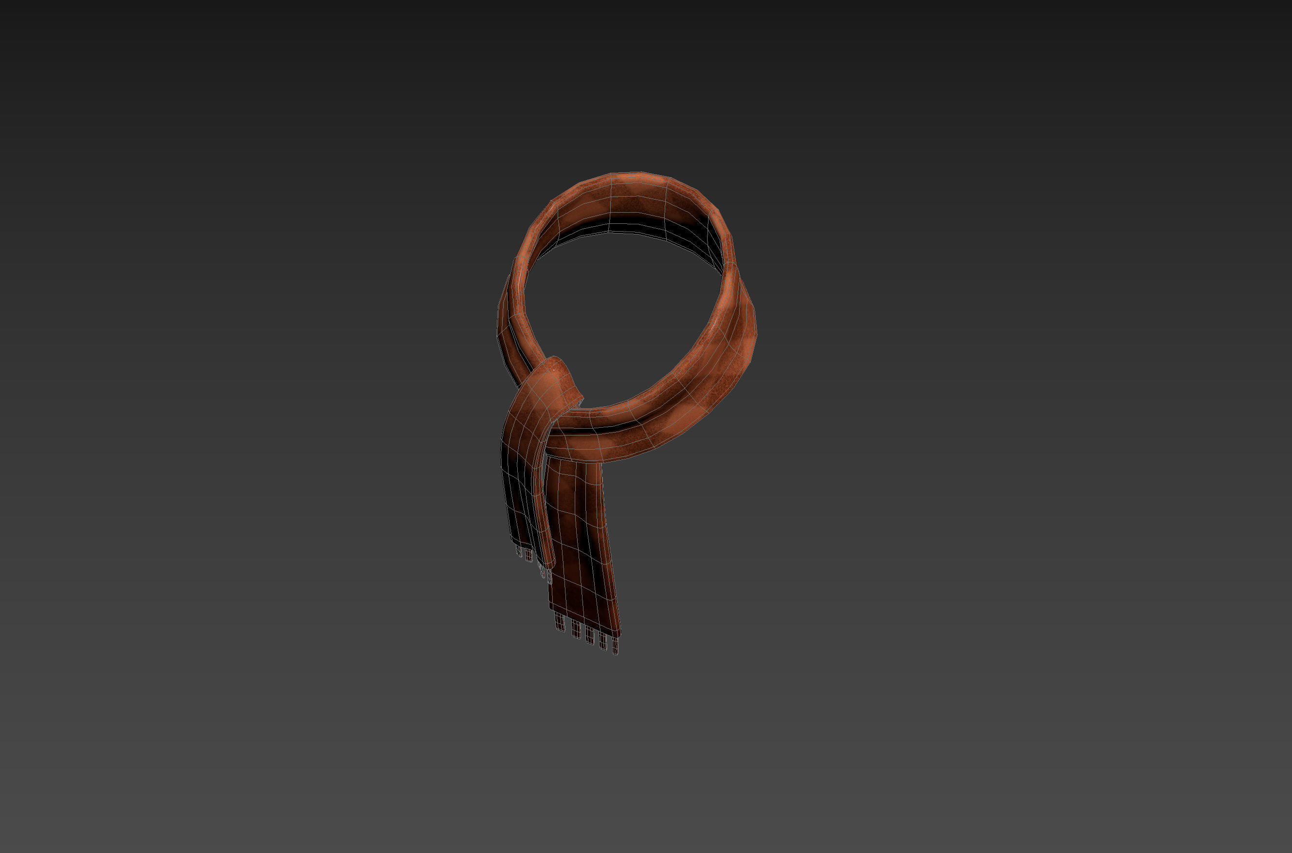 Tweed Scarf 3D model_20