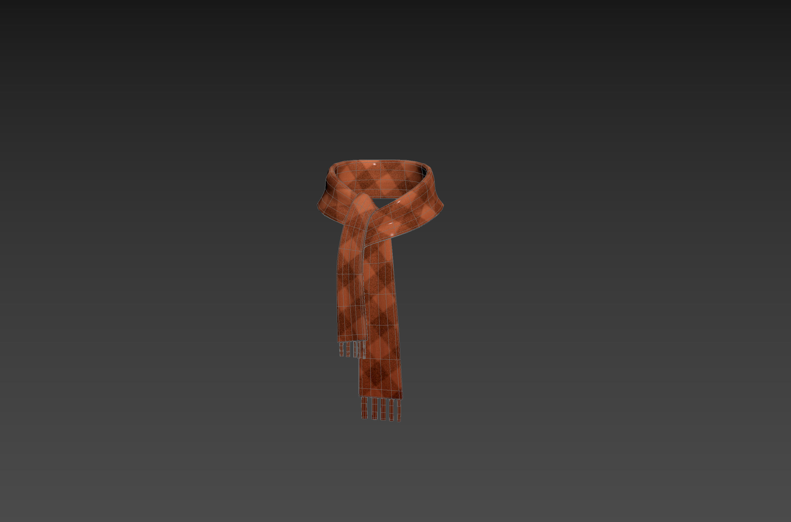 Tweed Scarf 3D model_13