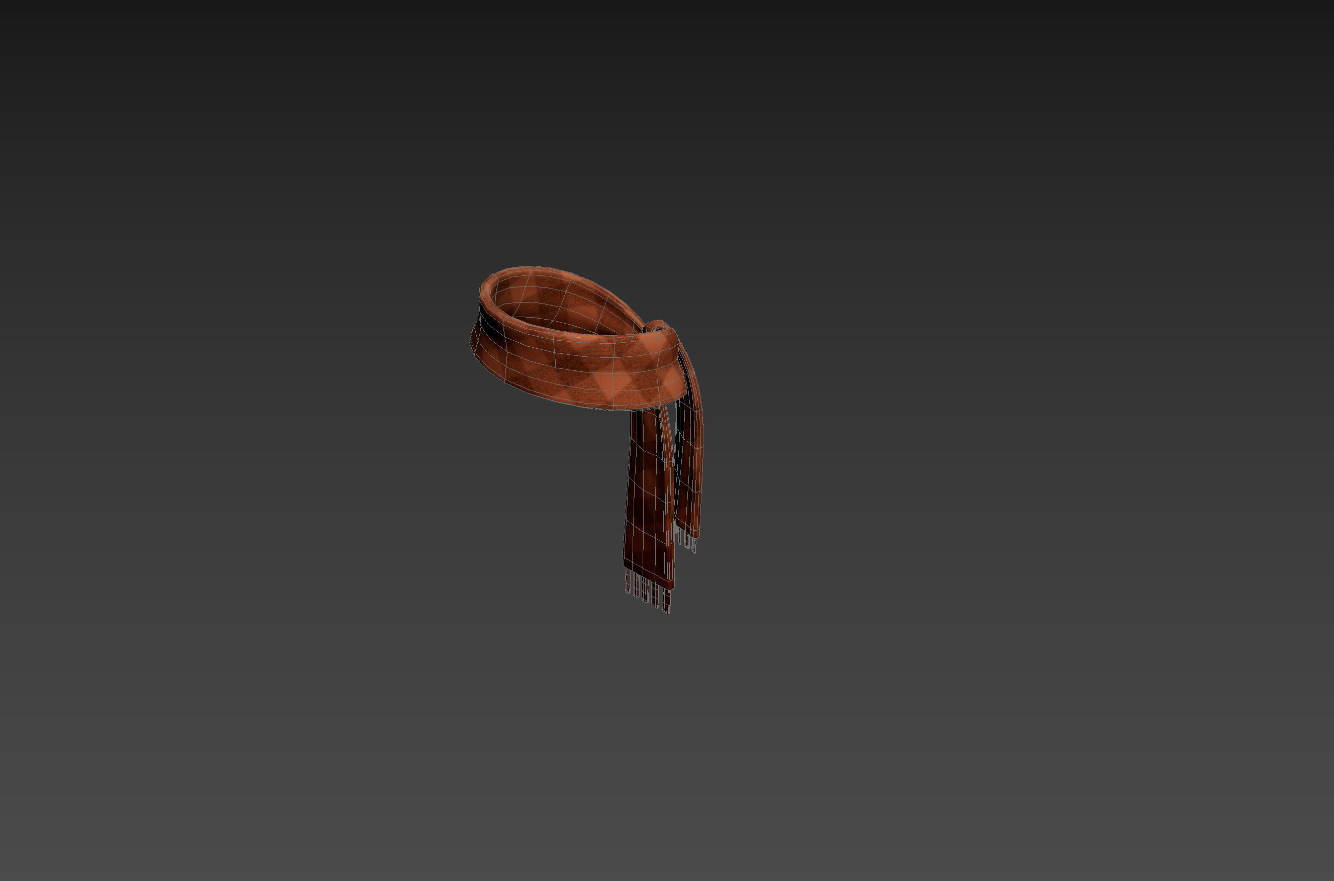 Tweed Scarf 3D model_16
