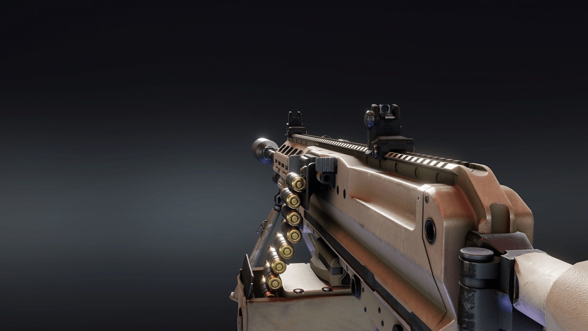 Sig MG338 Low-poly 3D model_1