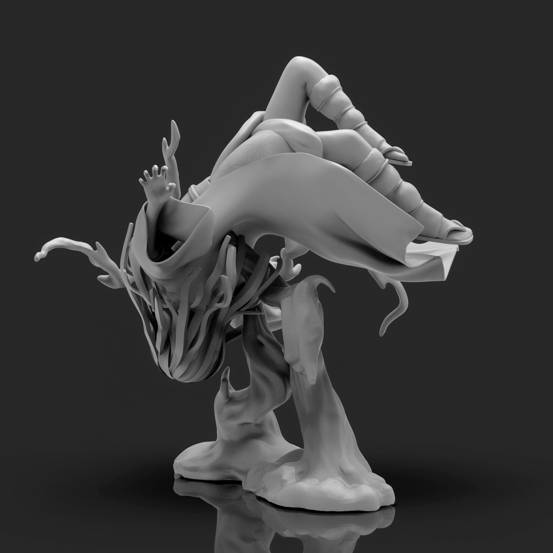 Kamado Nezuko 3D Printable  2 3D print model_17