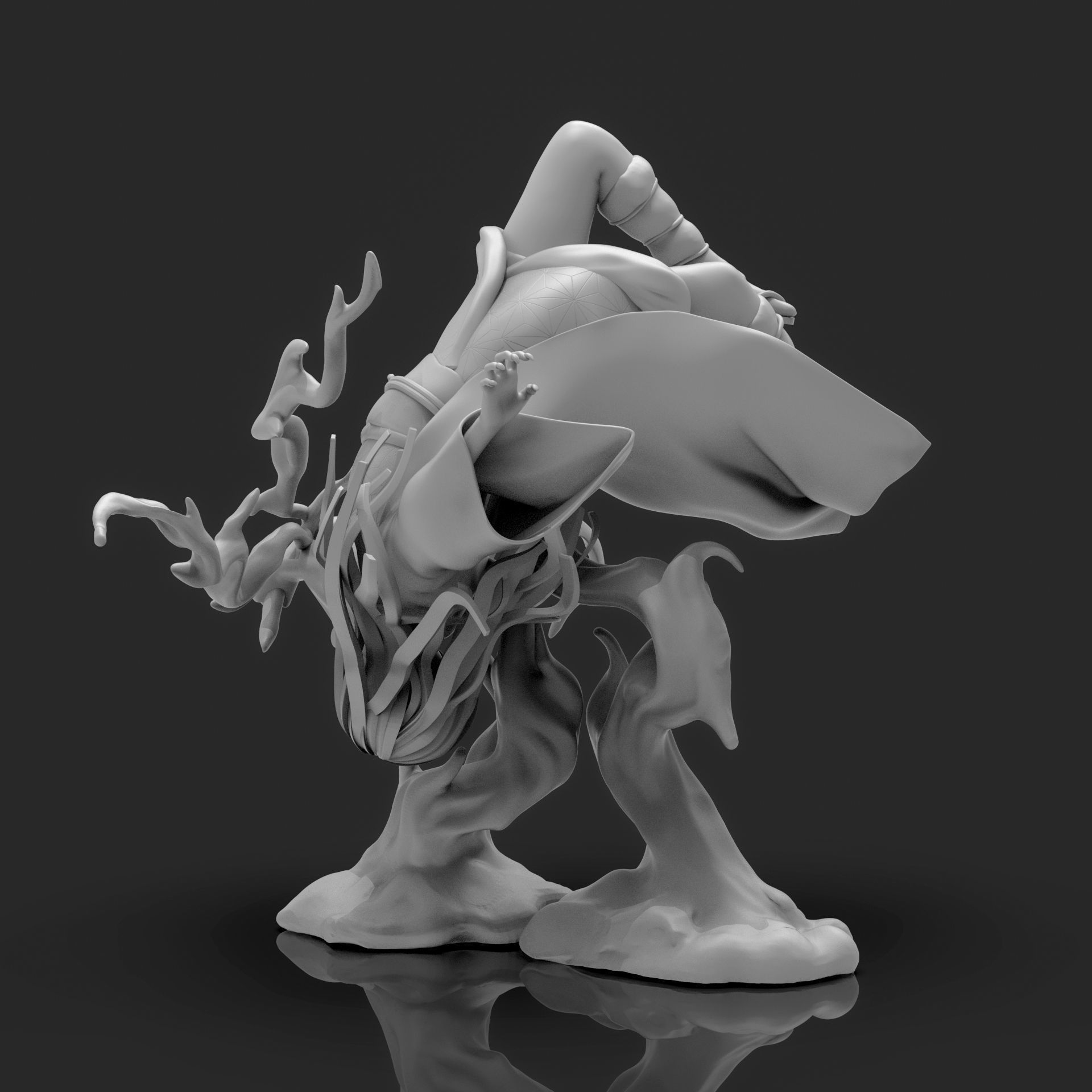 Kamado Nezuko 3D Printable  2 3D print model_18