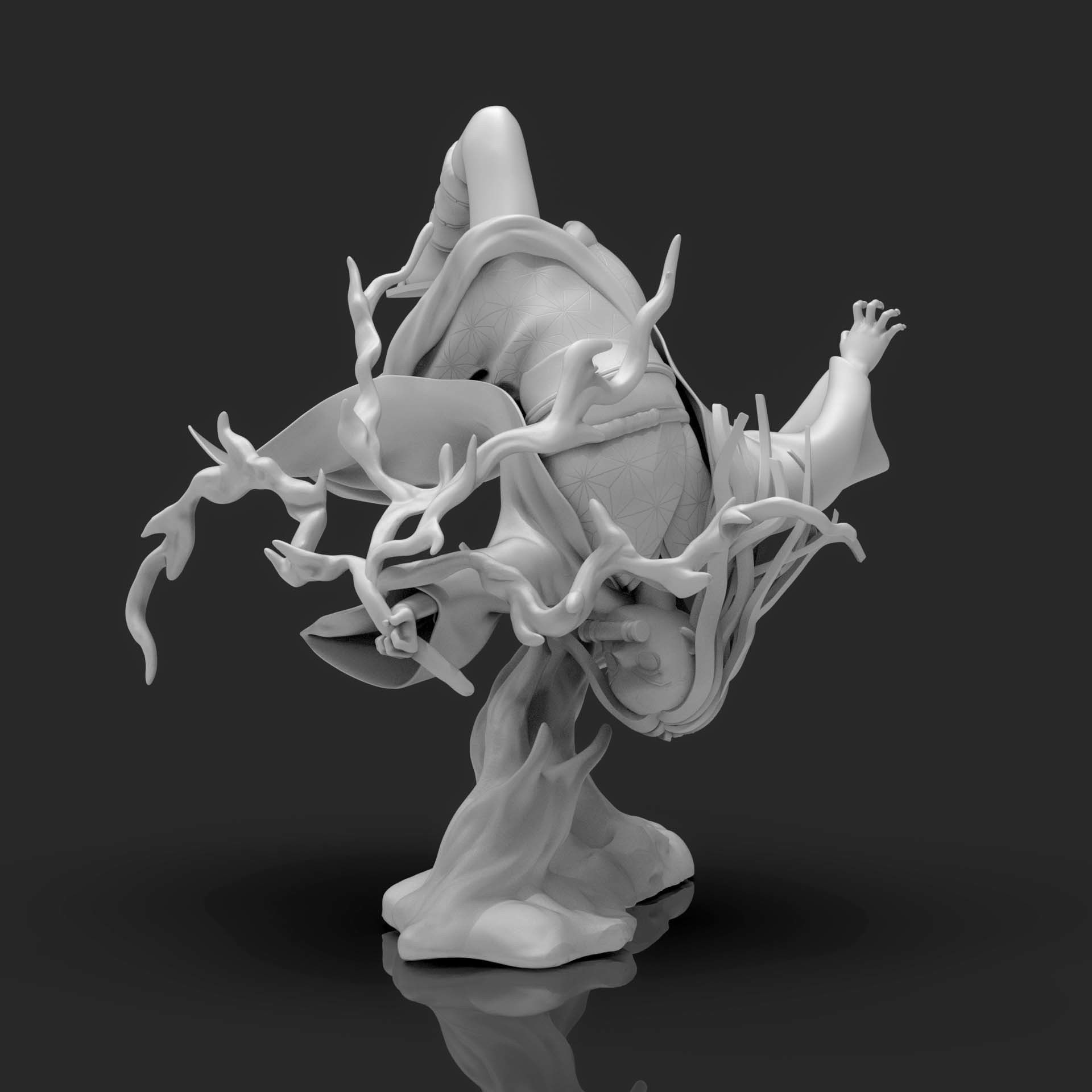 Kamado Nezuko 3D Printable  2 3D print model_15