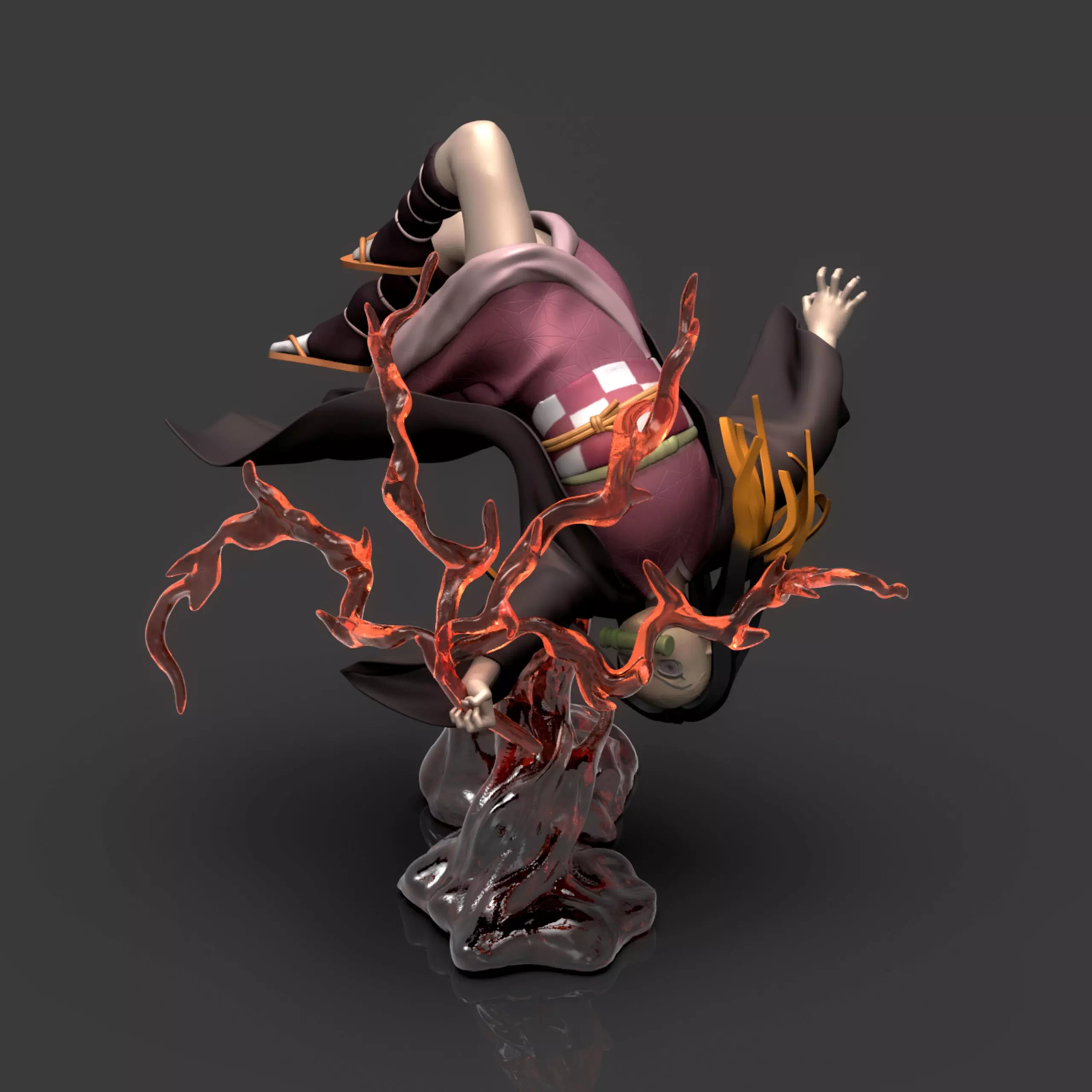 Kamado Nezuko 3D Printable  2 3D print model_0