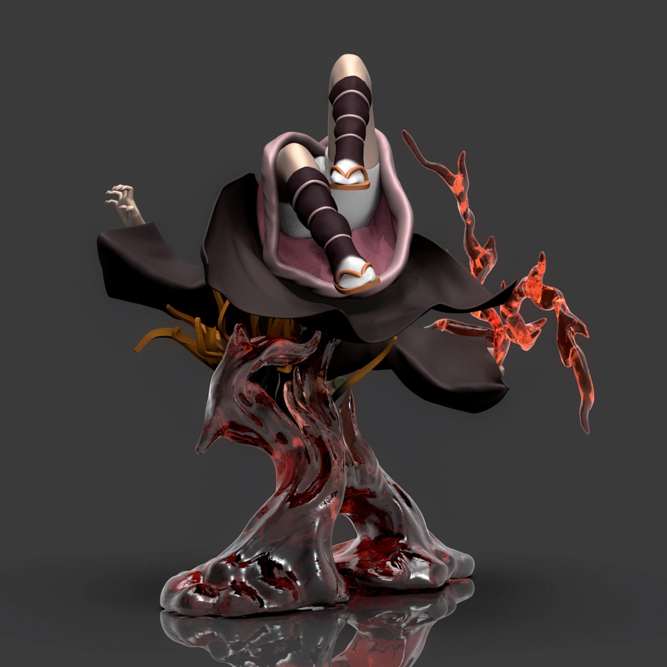 Kamado Nezuko 3D Printable  2 3D print model_8