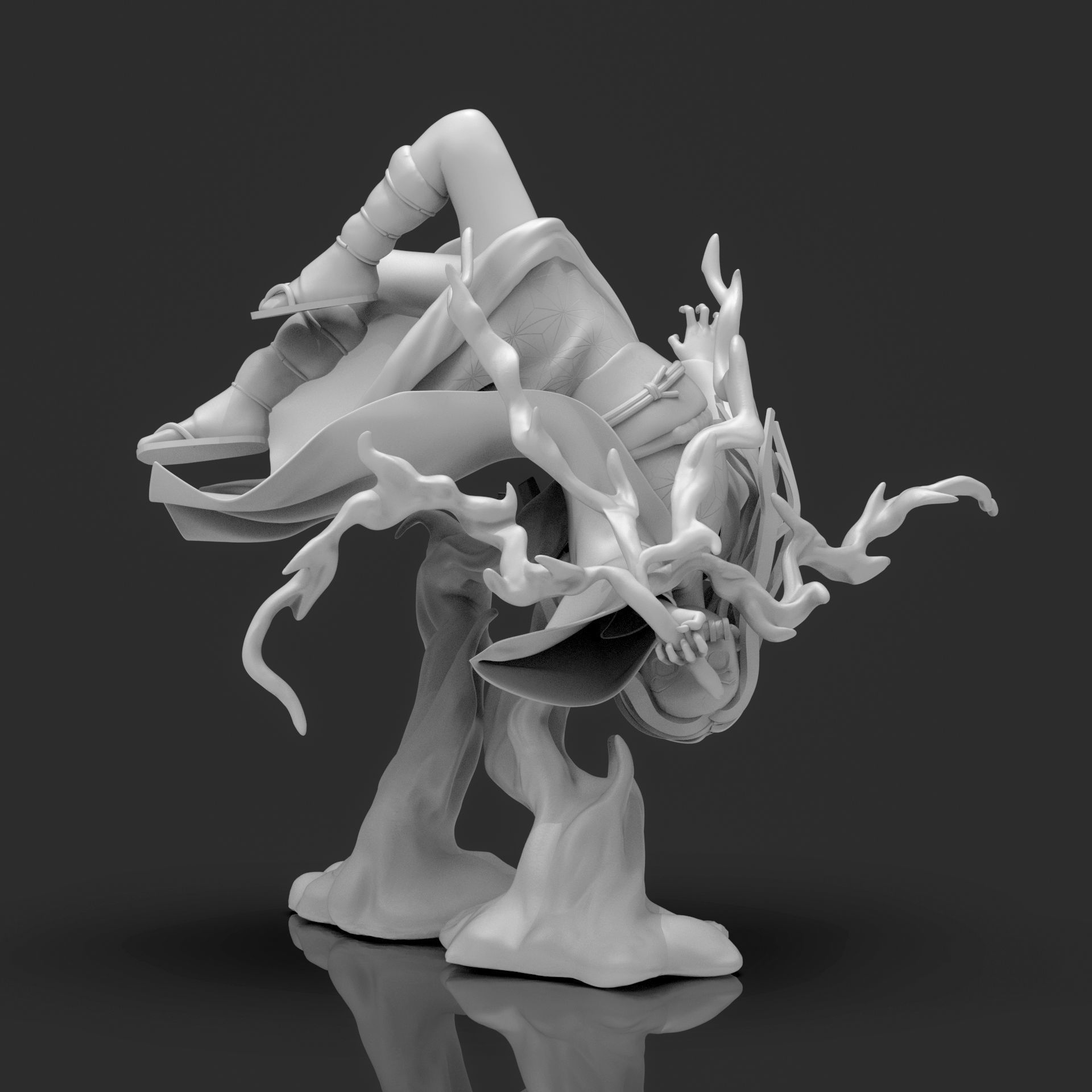 Kamado Nezuko 3D Printable  2 3D print model_14
