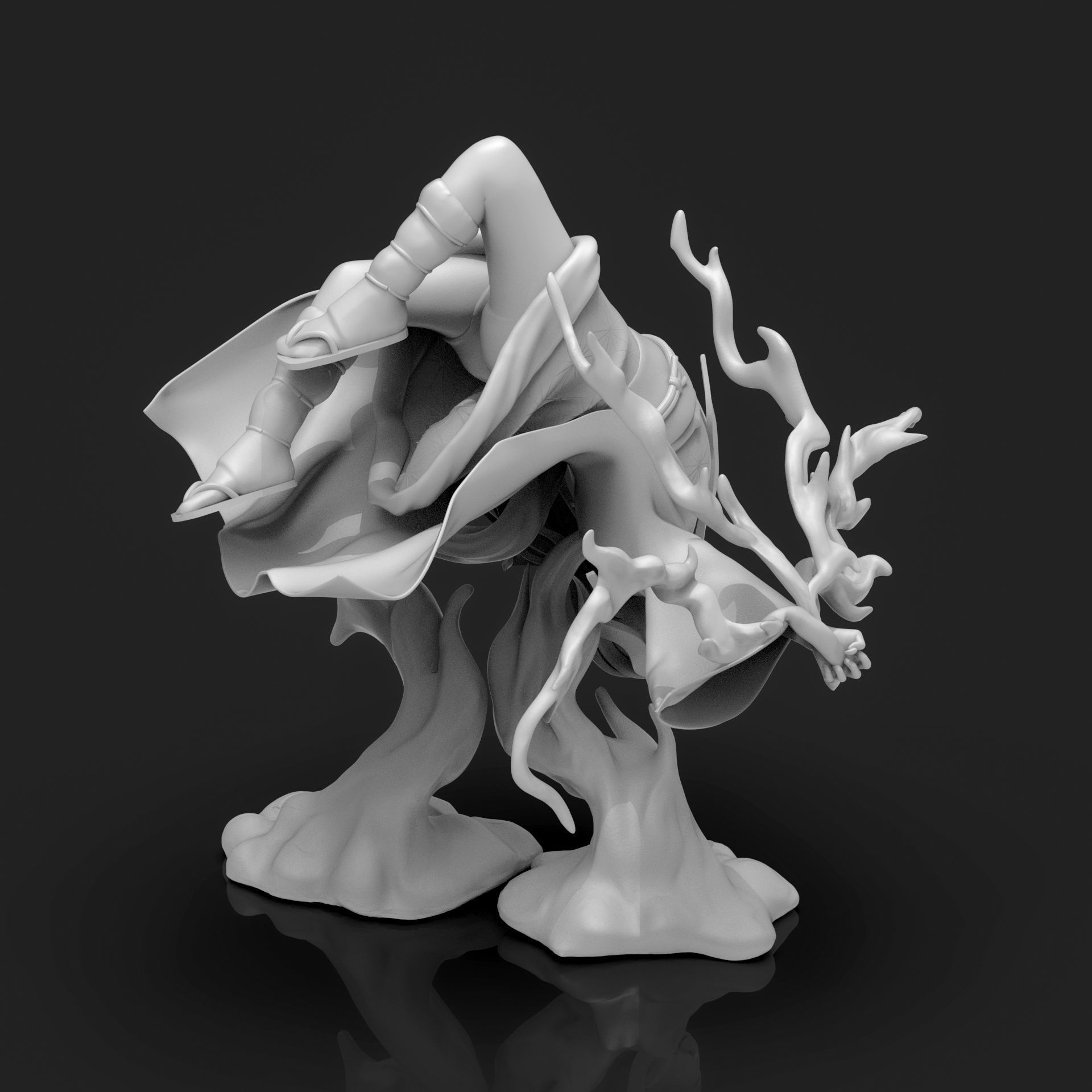 Kamado Nezuko 3D Printable  2 3D print model_20