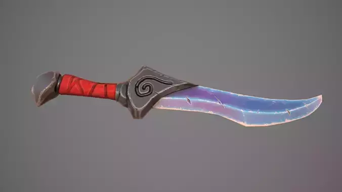 Stylized Cristal Blade 01