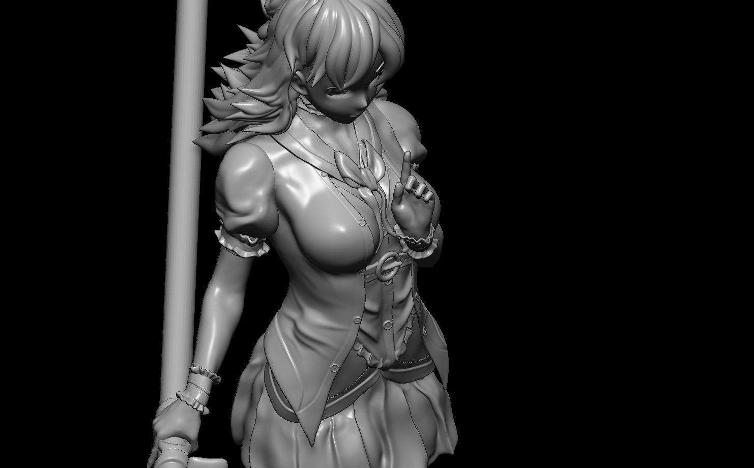 Angel of slaughter RENNE Legend of heroes  Trail of cold steel   3D print model_10