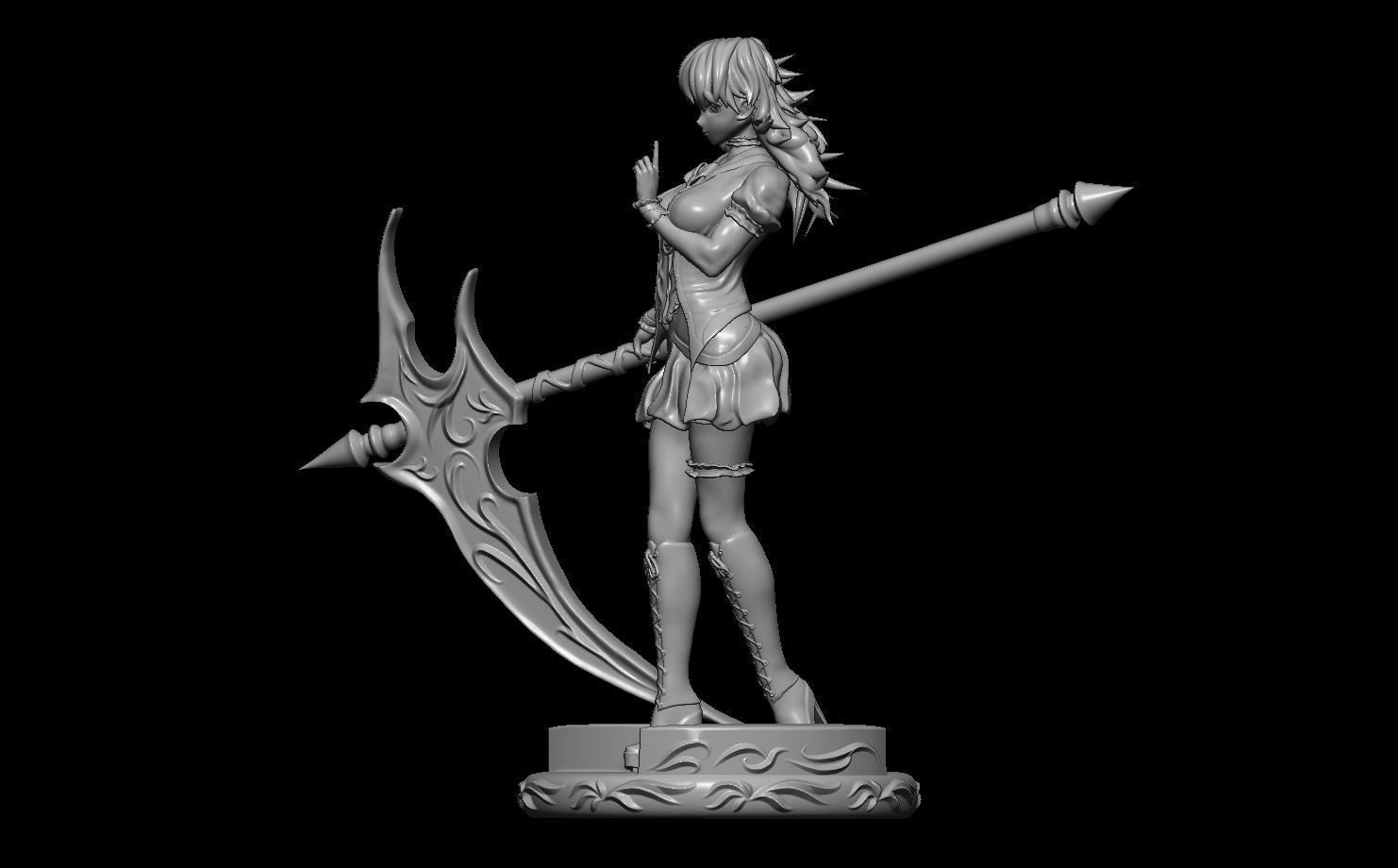 Angel of slaughter RENNE Legend of heroes  Trail of cold steel   3D print model_3