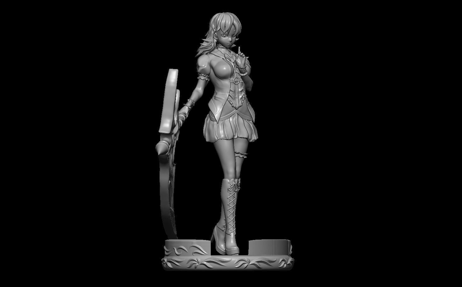 Angel of slaughter RENNE Legend of heroes  Trail of cold steel   3D print model_8